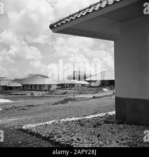Reisen Sie nach Suriname und zu den niederländischen Antillen Residences in Julianadorp am Curaçao Datum: 1947 Ort: Curaçao, Julianadorp Schlüsselwörter: Homes Institution Name: CPIM Stockfoto