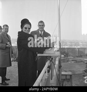 Tewaterlating Visby at Pot Bolnes Datum: 21. Februar 1964 Schlüsselwörter: Einführung Stockfoto