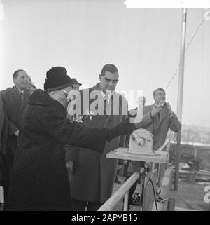 Tewaterlating Visby at Pot Bolnes Datum: 21. Februar 1964 Schlüsselwörter: Einführung Stockfoto
