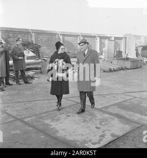 Tewaterlating Visby at Pot Bolnes Datum: 21. Februar 1964 Schlüsselwörter: Einführung Stockfoto