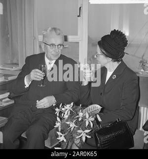 Tewaterlating Visby at Pot Bolnes Datum: 21. Februar 1964 Schlüsselwörter: Einführung Stockfoto