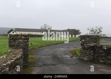 Außenansicht des Corran Resort and Spa in Laugharne, Carmarthen im Januar 2020. Stockfoto