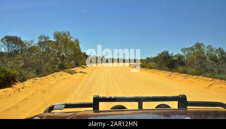 Roadtrip durch Australien im Jahr 2010. Stockfoto