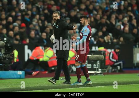 London, ENGLAND - 25. JANUAR WEST Bromwich Albion Manager Slaven Bilic während des FA-Cup-Spiels zwischen West Ham United und West Bromwich Albion im Londoner City Stadium, London am Samstag, 25. Januar 2020. (Kredit: Leila Coker / MI News) Foto darf nur für redaktionelle Zwecke in Zeitungen und/oder Zeitschriften verwendet werden, Lizenz für kommerzielle Nutzung erforderlich Kredit: MI News & Sport /Alamy Live News Stockfoto