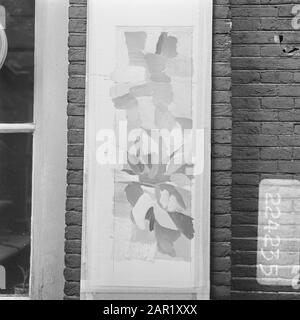 Design Wandgemälde OP de Laak Datum: 16. Mai 1969 Stockfoto