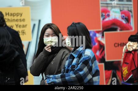 London, Großbritannien. Januar 2020. Chinesisches Neujahr der Ratte in Chinatown, Soho Credit: Johnny ARMSTEAD/Alamy Live News Stockfoto