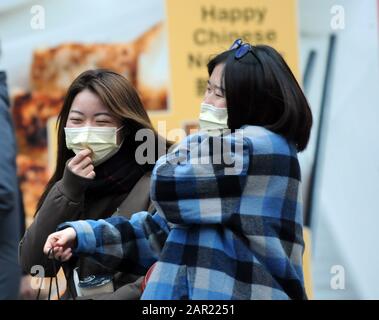 London, Großbritannien. Januar 2020. Chinesisches Neujahr der Ratte in Chinatown, Soho Credit: Johnny ARMSTEAD/Alamy Live News Stockfoto