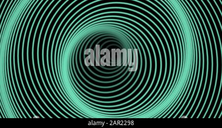 Linien, die sich im Muster einer Spirale drehen Stockfoto