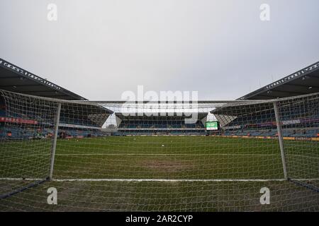 Den, London, Großbritannien. Januar 2020. London, ENGLAND - 25. JANUAR Allgemeine Sicht auf das Stadion während des 4. Runden Spiels des FA Cup zwischen Millwall und Sheffield United in Den, London am Samstag, 25. Januar 2020. (Kredit: Ivan Yordanov/MI News)Foto darf nur für redaktionelle Zwecke in Zeitungen und/oder Zeitschriften verwendet werden, Lizenz für kommerzielle Nutzung erforderlich Kredit: MI News & Sport /Alamy Live News Stockfoto