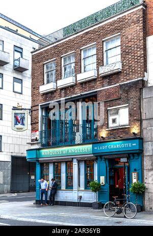 Marquess of Anglesey Pub, Bow Street, Covent Garden, London WC2E, England, Großbritannien. Stockfoto