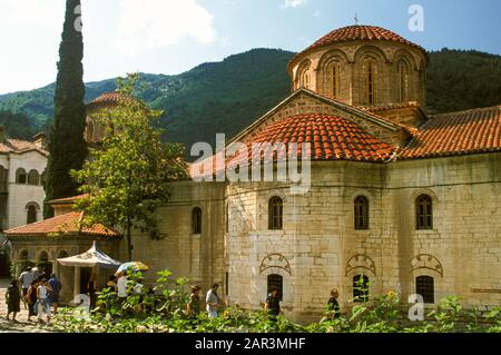 Kloster Bachkovo, Rhodopen-Gebirge, Bulgarien Stockfoto