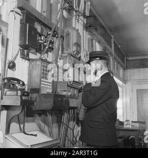 Ausstattung der niederländischen Eisenbahn Ausstattung der niederländischen Eisenbahn Datum: 1945 Schlagwörter: Züge, Zweiter Weltkrieg, Verkehrseinrichtung Name: NS Stockfoto