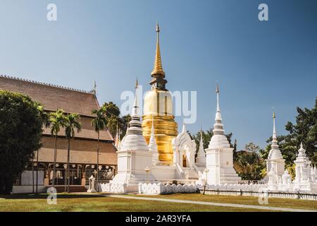 Wat Suan Dok Tempel in Chiang Mai, Thailand Stockfoto