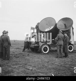 Radardatum: 20. Mai 1947 Schlüsselwörter: Radar Stockfoto