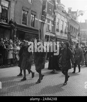 Franeker 750 Jahre Datum: 31. August 1949 Standort: Franeker Stockfoto