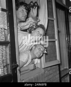 Lunar Eclipse Night Interest Datum: 29. Januar 1953 Stockfoto