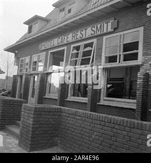 Wieringermeerpolder Datum: 8. Dezember 1945 Ort: Noord-Holland, Wieringermeer Stockfoto