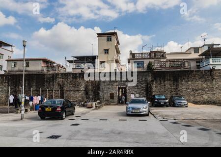 Kat Hing Wai Walled Village, Kam Tin, Hongkong Stockfoto