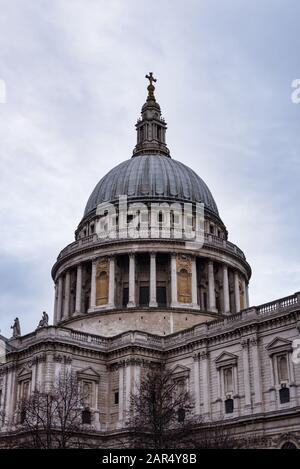 Die Kuppel von St Paul's in London Stockfoto
