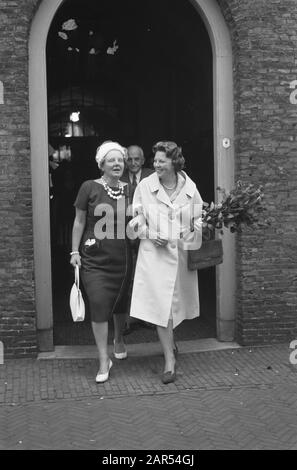 H. H. Prinzessin Beatrix Doktorfreie Studie Legal Gel. Datum: 7. Juli 1961 Schlagwörter: Studien persönlicher Name: Beatrix, Prinzessin Stockfoto