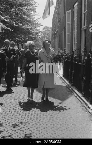 H. H. Prinzessin Beatrix Doktorfreie Studie Legal Gel. Datum: 7. Juli 1961 Schlagwörter: Studien persönlicher Name: Beatrix, Prinzessin Stockfoto