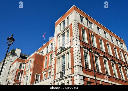 Einrichtung von Technik und Technologie, IET, 2 Savoy Place, London, Vereinigtes Königreich Stockfoto