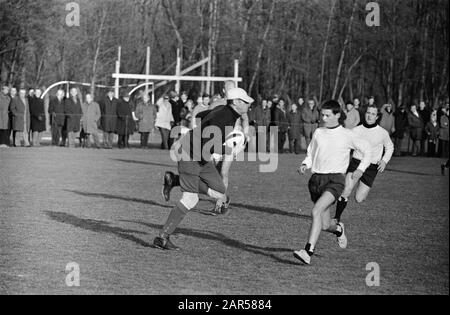 HFC gegen Old Internationals. Game Moments Datum: 1. Januar 1970 Schlagwörter: Sport, Fußball Personenname: Oud-Internationals Stockfoto