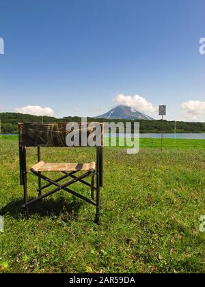 Ranger Station in Kurile Lake, Kamtschatka. Sibirien. Russland Stockfoto