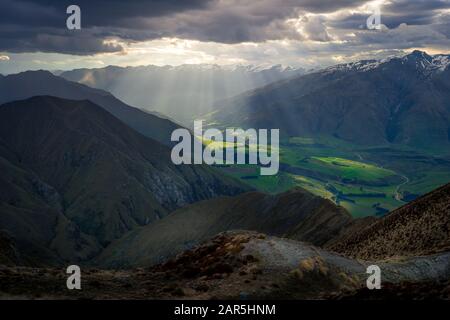 Roys Gipfel in der Nähe von Wanaka, Neuseeland Stockfoto