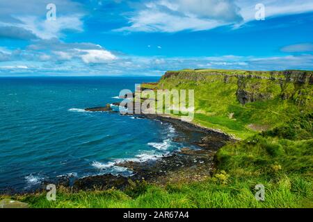 Giants Causeway in Nordirland Stockfoto