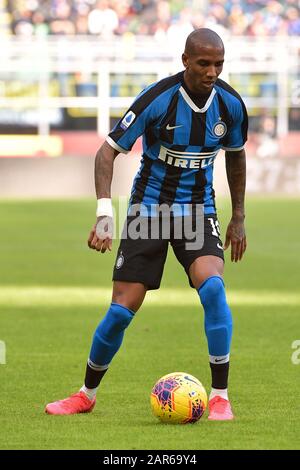 Mailand, Italien. Januar 2020. Ashley Young vom FC Internazionale beim Serie-A-Spiel zwischen Inter Mailand und Cagliari im Stadio San Siro, Mailand, Italien am 26. Januar 2020. Foto von RemotePhotoPress. Kredit: UK Sports Pics Ltd/Alamy Live News Stockfoto