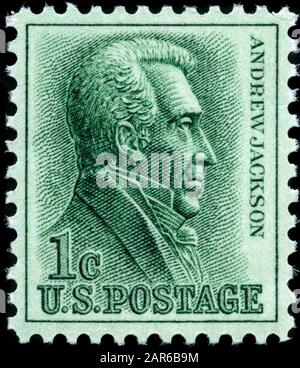Andrew Jackson (1767-1845), 7. der Präsident Stockfoto