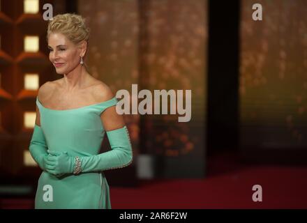 Schauspielerin Belen Rueda besucht die 34. Ausgabe der Goya Awards Zeremonie der spanischen Filmakademie im Sportpalast Jose Maria Martin Carpena. Stockfoto