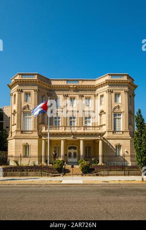 Botschaft Kubas, 2630 16th Street NW, Washington DC Stockfoto