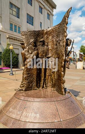 African American Civil war Memorial, Vermont Avenue und U Street NW, Washington DC Stockfoto