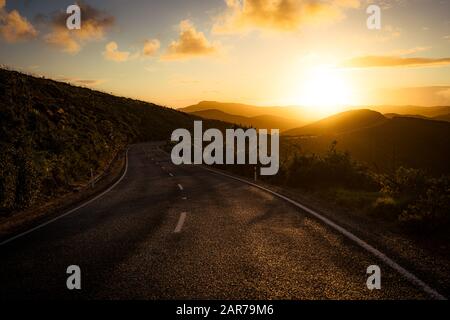 Ende der Welt, Neuseeland Stockfoto