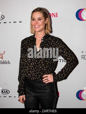 Park City, Vereinigte Staaten. Januar 2020. Ashley Williams besucht das Spotlight Initiative Gala Awards Dinner am 25. Januar 2020 in Park City, Utah. Credit: The Photo Access/Alamy Live News Stockfoto