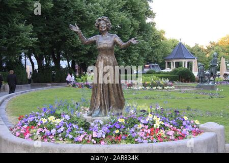 Oslo-Szenen Stockfoto