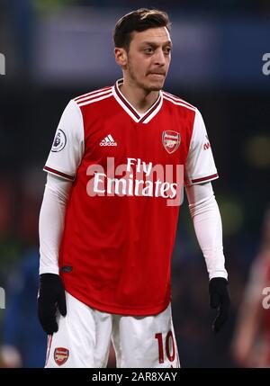 Mesut Ozil von Arsenal - Chelsea gegen Arsenal, Premier League, Stamford Bridge, London, Großbritannien - 21. Januar 2020 nur redaktionelle Verwendung - es gelten Einschränkungen für DataCo Stockfoto