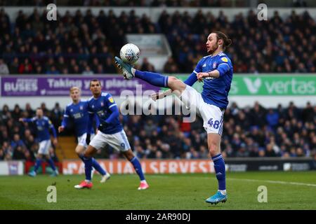 Will Keane von Ipswich Town - Ipswich Town / Lincoln City, Sky Bet League One, Portman Road, Ipswich, Großbritannien - 25. Januar 2020 nur redaktionelle Verwendung - es gelten die Einschränkungen für DataCo Stockfoto