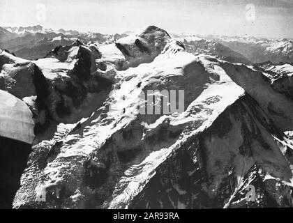 Geologie, Berge, mont-blanc-Datum: Undatierte Schlüsselwörter: Berge, Geologie persönlicher Name: mont-blanc Stockfoto