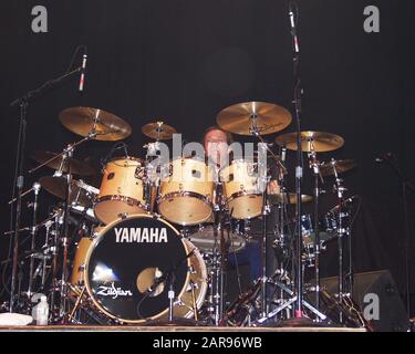 15. September: Matt Fréette von Loverboy tritt am 15. September 2002 im Lakewood Amphitheatre in Atlanta, Georgia auf. Kredit: Chris McKay / MediaPunch Stockfoto