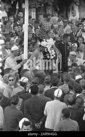 Radprofis der Weltmeisterschaften auf der Straße in Zandvoort Datum: 16. August 1959 Stockfoto
