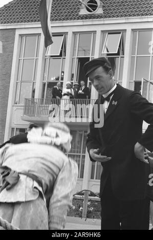 Arbeitsbesuch H. M. de Queen in der Provinz Noord-Holland Datum: 11. Juli 1961 Stichwörter: Provinzierungen, Arbeitsbesuche Stockfoto