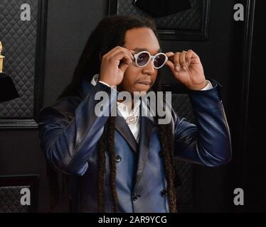 Los Angeles, USA. Januar 2020. Der Start findet am Sonntag, den 26. Januar 2020, im Staples Center in Los Angeles statt und findet bei den 62. Grammy Awards statt. Foto von Jim Ruymen/UPI Credit: UPI/Alamy Live News Stockfoto