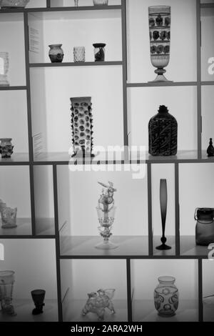 Glasskulptur, Museum, Zürich, Schweiz, Europa Stockfoto