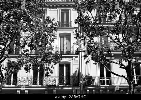 Alte Häuser, Paris, Frankreich, Europa Stockfoto