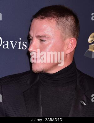 Abgebildet: Channing Tatum Mandatory Credit © Jeffrey Mayer/Broadimage Pre-Grammy Gala und GRAMMY Salute to Industry Icons Honorieren Sean 'Diddy' Combs - Red Carpet Arrivals 1/25/20, Beverly Hills, Kalifornien, Vereinigte Staaten von Amerika Broadimage Entertainment Los Angeles 1+ (310) 301-1027 New York 1+ (646) 827-9134 sales@broadimage.com http://www.broadimage.com Stockfoto