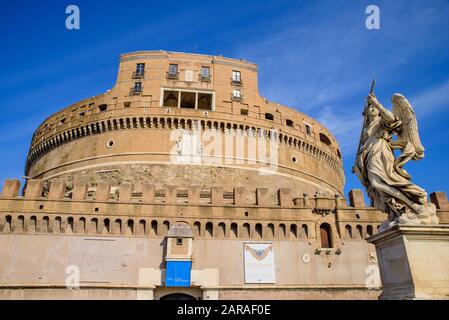 Castel Sant'Angelo, ein Museum in Rom, Italien Stockfoto