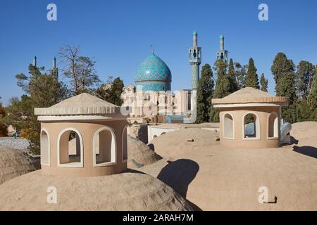 November 2017 das Mausoleum von Scheich Nematollah Vali in Mahan südlich der Stadt Kerman im Iran eingenommen. Weltweite Verwendung Stockfoto